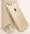 Iphone 6 OR 6S Airbag Case Anti Shock and Anti-Scratch Resistant Clear View Transparent Silicone Back Cover. 