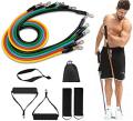 Power Exercise Resistance Exercise Band 5 in 1, Fitness Band set Power Exercise Resistance Exercise Band 5 in 1, Fitness Band Resistance Bands Set - 5-Piece Exercise Bands - Portable Home Gym Accessories - Stackable Up to 150 lbs - Perfect Muscle Builder. 