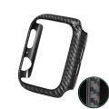 PC Carbon Fiber Frame Watch Case For Apple Watch Series 9 / 8 / 7 45mm. 