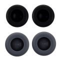【Trusted】 2 Pair New Game Thumbstick Joystick Case Cap Cover for PS2 PS3 Xbox 360 Controller - Black & Gray.