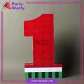 Numeric / Number 1 Sign Thermocol Cocomelon Theme for First Birthday Celebration & Party Decoration. 