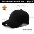 High Quality Baseball Caps With Adjustable Back Golf Cap For Women in Black Blue White Colors. 