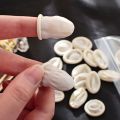 Disposable Fingertips Protector Gloves Natural Rubber Non-slip Anti-static Latex Finger Cots Fingertips Durable Tool. 