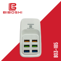 BIBOSHI B03-185 12A Smart Socket 6in1 High Quality Travelling Adapter. 