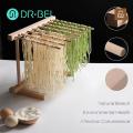 Countertop Pasta Dryer Foldable Wooden Pasta Drying Rack for Homemade Noodles Kitchen Gadget for Quick Drying Spaghetti 8 Arm Noodle Hanger Stand. 