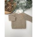Crochet Sweater / Handmade / Woolen. 