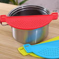 Kitchen Utensil Competition Drainage Filtering Baffle Plastic Drain Basket For Pasta Plastic Drain Basket Filter Baffle Kitchen Gadgets Drain Basket. 