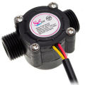 Waterflow Sensor YFS201C 1/2 Inch Water Flow Sensor Control Fluid Flowmeter Counter 1-30L/Min For Arduino. 