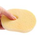 Pack of 2 Natural Fiber Facial Cleansing Sponge Beauty Blender Makeup Remover Scrub Puff Multi Color Random. 