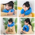 U-Shaped Car Nap NECK Pillow - Hump Neck Pillow for Superior Cervical Support and Comfort. 