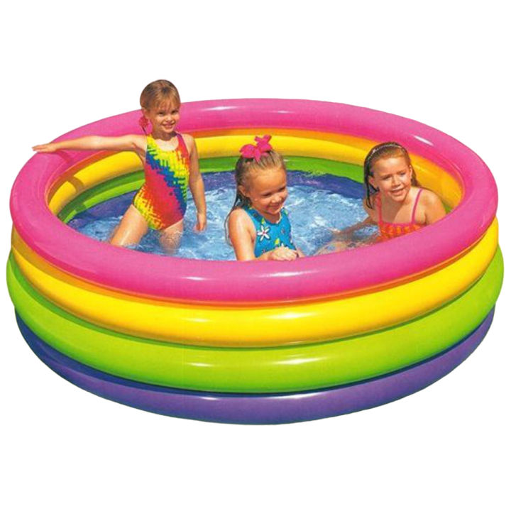 Baby Intex Childrens Pool INTEX Sunset Glow Baby Pool For Kids - Main Image