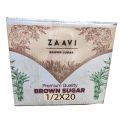 ZAAVI  Crystalline BROWN Sugar 1/2X20 KG CTN. 
