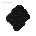 Code 6 Pairs Cotton Ankle Socks For Men Women  Cotton Ankle Socks For Men  No Show Low Cut Socks For Men  Business Casual Socks For Men - Black. 