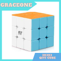 Rubik Cube 3X3 QY, Original Rubik Cube 3x3x3 Sticker less, Best Quality Fast Speedy Magic Rubik Cube , Best Scramble Cube. 