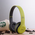 Orignal P47 Wireless Headset Bluetooth Foldable On-Ear Headphone Wireless Earbuds Invisible Ultra Small Bluetooth Handfree for all cell phones. 