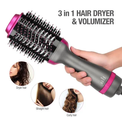 Hot air blow dryer brush best sale