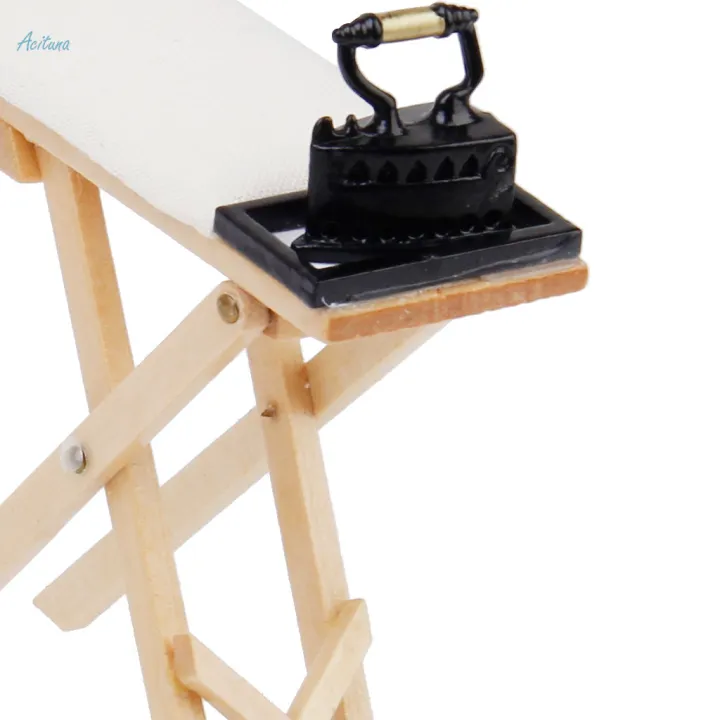 1:12%20scale%20Dolls%20House%20Miniature%20Ironing%20Board%20set%20Room%20Accessories%20Decor%20-%20Image%203