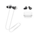 Anti-Lost Strap For Samsung Galaxy Buds FE Earbuds Strap Earphones Holder Rope Cable Headset Silicone Neck String Lanyard-MINETTE. 