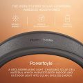 Urbanista Los Angeles Solar Powered Active Noise Cancelling Headphones with Infinite Playtime, Powerfoyle Self Charging Wireless Over Ear Bluetooth 5.0 Earphones, On Ear Detection, Midnight Black. 