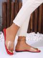 Transparent Slippers for Women - Vibrant Colors, Stylish Design. 