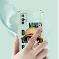 Casing For Vivo X70 5G X70T Vivo X70 Pro Luxury Cartoon OnePiece Luffy Camera Protection Phone Case Plating Edges Silicone Soft Cover With Free Lanyard. 