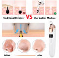 Derma Suction Blackhead Removal Machine 4 in 1 Black Head Remover Machine - Acne Pore Cleaner Vacuum Sucion Tool Blackhead Removal On Nose Sucing Machine. 