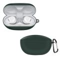 Dustproof Protective Sleeve For SONY WF-SP800N Case Cover Soft Silicone Case Wireless Earphone Chaging Box Bags With Carabiner. 