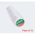 Osaka Tapes 10 Pieces Cricket Ball Electrical Works And insulating Repair Tape (8 YARDS). 