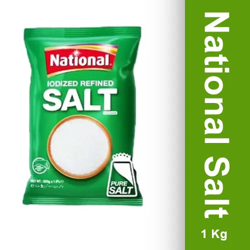 National Salt Iodized 800 gm (5 Pack) | Daraz.pk