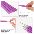 Diamond Tipped Bead Reamer for Jewelry Making Beading Hole Enlarger Tool for Glass Plastic Metal Wood Beads 4Pcs. 