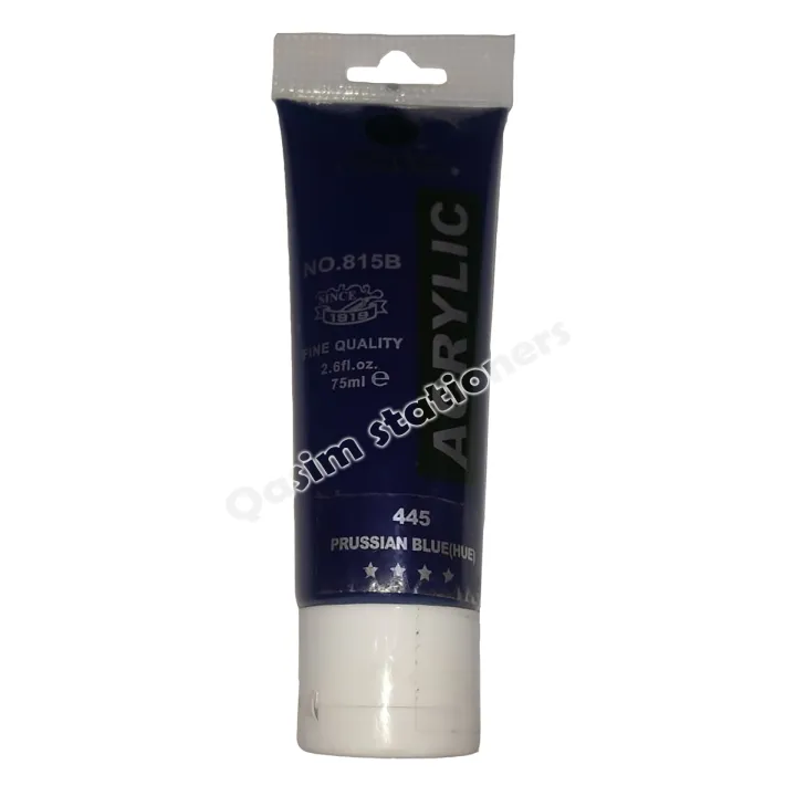 Marie's%2075ml%20Acrylic%20Colors%20Paint%20Tubes-445%20Prussian%20Blue%20(%20HUE)%20-%20Image%203