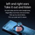 TWS Damix M38 Earbuds Wireless Bluetooth V5.2 Music and Gaming Airdots with Touch Sensors In-Ear Headsets with Built-In Mic and Power Bank. 