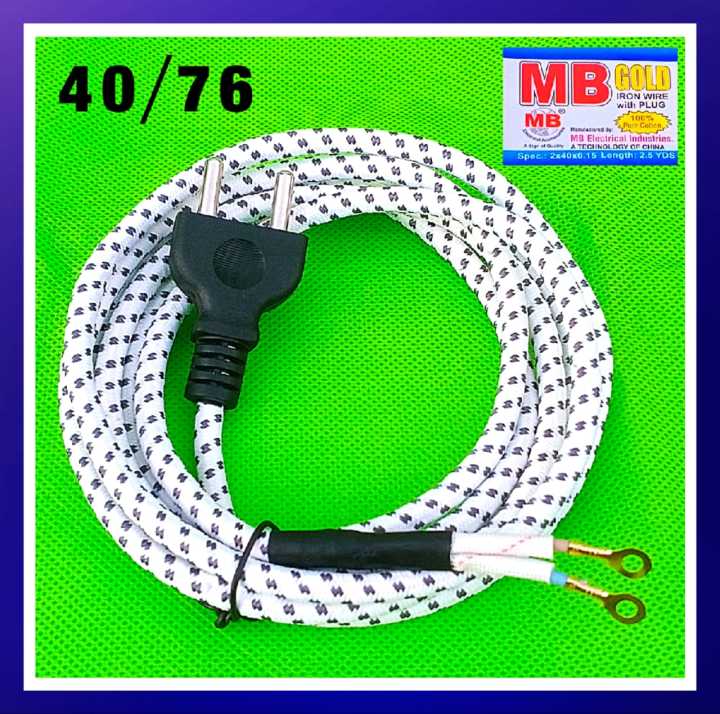 Electric Iron Wire Lead 40/76 High Quality Heat Proof 99.9% Pure Copper
