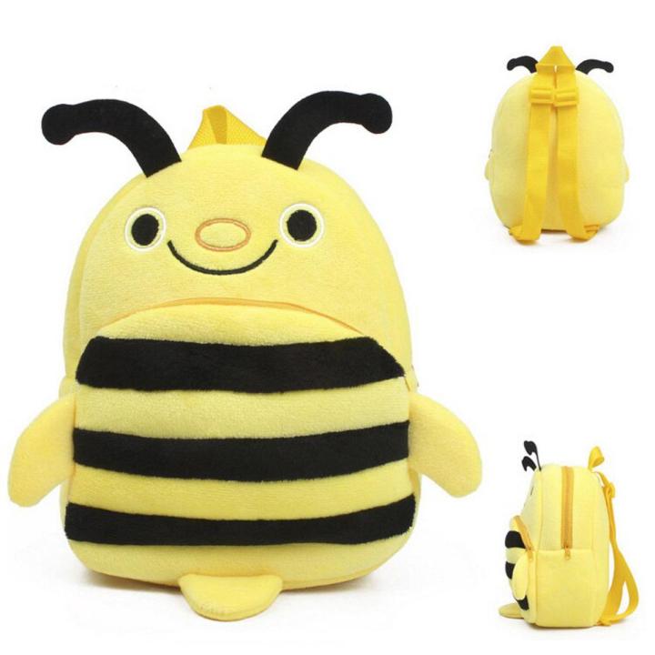 Cute Cartoon Kids Plush Backpack Mini School Bag Children's Gifts Kindergarten Boy Girl Baby Lovely Student Bags