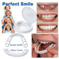 Premium Silicone Decorative Braces – Realistic Fake Braces for Fashion | Artificial Teeth Braces Kit | Non-Metal, Easy-to-Wear Silicone Braces for Teens & Adults. 