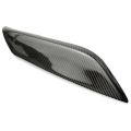 Black Carbon Fiber Headlight Eyelids Covers for 2003-2008 Nissan 350Z Fairlady Z Z33 (Pack of 2). 
