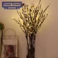 Green forest Branch Lamp Warmly Light LED Lamp Ceremony Birthday Party Decoration. 