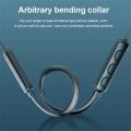 1 Hanging Neck Sports Wireless Bluetooth Headset Earphone Binaural Running Mini Neck Hanging Music Earplugs. 
