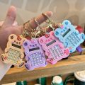 Mini cute Calculator for girls - Key chain calculators - school bag keychain - Exams supplies, smart looks - Different colors. 