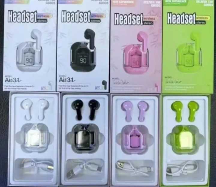 Airbuds%20Air%2031%20Wireless%20Bluetooth%20Earpods%20/%20Crystal%20Transparent%20Case%20Headset%20With%20Mic%20For%20All%20Models%20/%20Stereo%20Sound%20Earbuds%20For%20Music%20&%20Gaming%20-%20Image%204