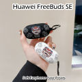 Original For Huawei FreeBuds SE Trendy cartoons Silicone Earphone Case Cover. 