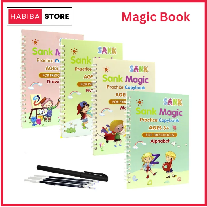Sank%20Magic%20Practice%20Copybook%20(4%20Books%20+%20Magic%20Pen%20&%2010%20Ink%20Refills)%20Sank%20Magic%20Book%20for%20Montessori%20Children%20Tracing%20Handwriting%20First%20Preschool%20Baby%20Learning%20Books%20for%20Kids%20-%20Image%209