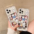 Olige Case For Realme 9i C35 C31 C25s C25 C21Y C21 C20 C20A Narzo 30A 20 8 7 Pro C17 C15 C12 C11 C2 X50 X7 Pro X60 7i 6 5 5i 5s XT Cartoon Trend Straight Edge Shockproof Tpu Cute Snoopy Couple Soft Phone Cover. 