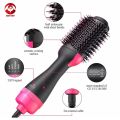 One Step 3-in-1 Hair Dryer, Straightener & Curler for Women Hot Air Brush & Styling Comb – Dry, Straighten, and Curl Effortlessly | one step hair dryer and volumizer. 