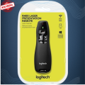Logitech R400 Laser Presentation Remote Clicker | Dual Connectivity Bluetooth & USB | Wireless Slide Changer for PowerPoint, Keynote, Google Slides | Red Laser Pointer, Ergonomic Design, Long Range. 