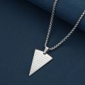 QIMING Cabalistic Abraxas Abracadabra Pendant Necklace For Men Male Magic Occult Esoteric Amulet Jewelry Necklaces. 