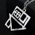 The Neighborhood Rock Music Pendant Necklace Stainless Steel Jewelry Necklace Emo Steampunk Gothic Band Merch Necklace. 