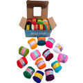 24 Pcs Multicolor Woolen Embroidery Thread | Karhai Wala Dhaga ( کڑھائی کرنے والا پشم کا دھاگہ ) | WA Thread. 