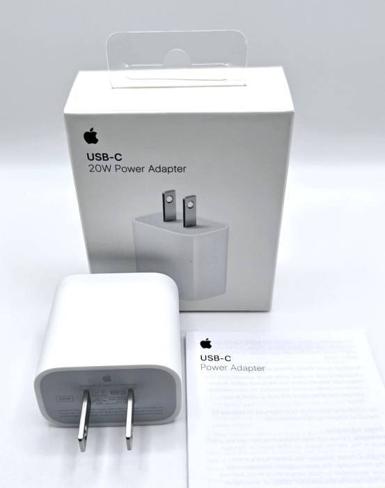 Apple USB -C 20 Watt Power adapter Fast Charging Adapter For All Compatible Mobile phones \ Tablets and other Devices