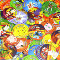 BataBata 30pcs Ash Ketchum Tazos Pokemon Starter Pokemon Taps Collection Card Pikachu Trainer Round Pogs Cheetos Chipitaps 1st Edition. 